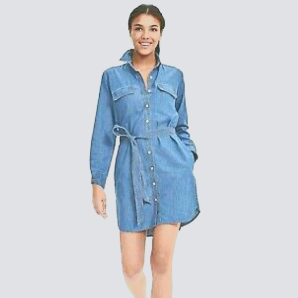 tesco womens denim dress